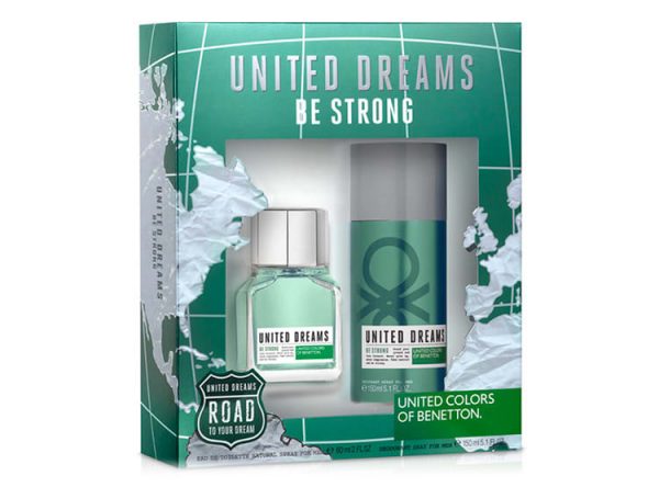 BENETTON ESTUCHE UNITED DREAMS BE STONGER 100 ML + A S
