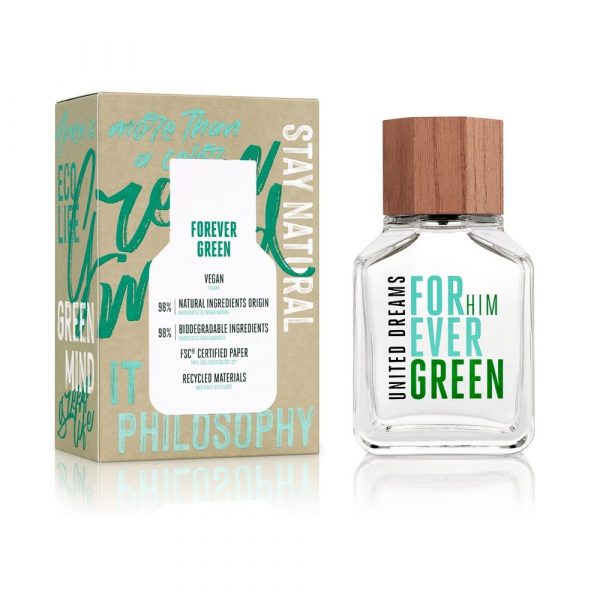 BENETTON UNITED DREAMS FOR EVER GREEN MEN 100 ML EDT