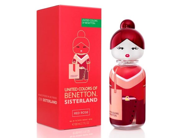 UNITED COLORS OF BENETTON SISTERLAND RED ROSE 80 ML