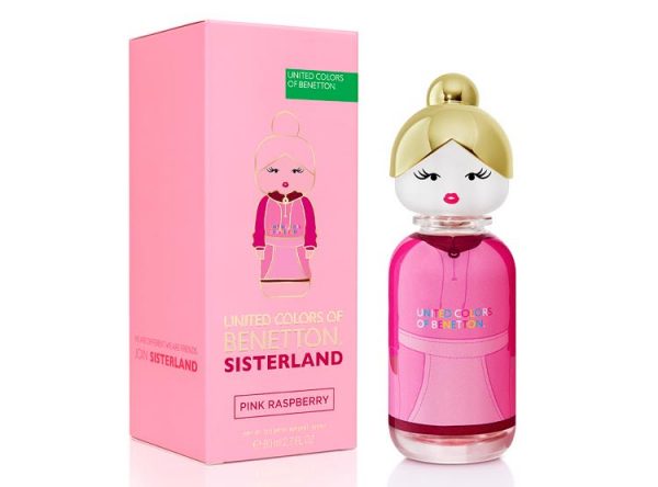 BENETTON UNITED COLORS SISTERLAND 80 ML PINK RASBERRY