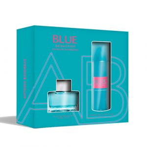 ANTONIO BANDERAS BLUE SEDUCTION WOMAN 80 ML + DESODORANTE SPRAY 150 ML