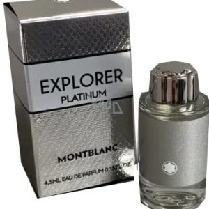 MONT BLANC MINIATURA EXPLORER PLATINIUM 4.5 ML