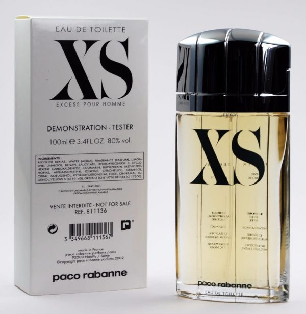 PACO RABANNE XS MEN TESTER 100 ML EDT ANTIGUO