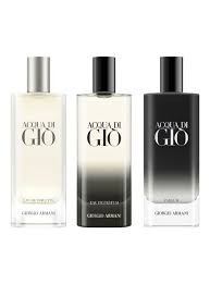GIORGIO ARMANI SET PERFUME MEN ACQUA DI GIO PARFUM 15 M + EAU DE PARFUM 15 ML+EAU DE TOILLETE 15