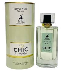 MAISON ALHAMBRA CHIC VELVET VERT SECRET 100 ML EDP ( INSPIRADO EN CHANEL TENDRE )